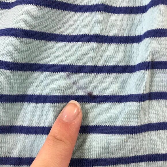 Hanna Andersson Blue Stripes Long Sleeve Dress - Picture 7 of 11